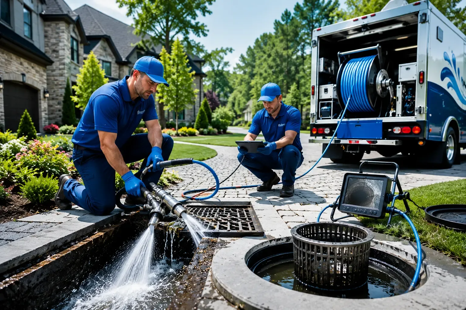Local outdoor drain cleaning professionals in Pound, VA